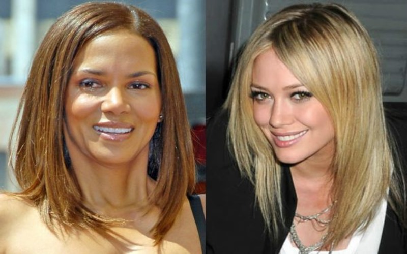 Стрижки для узкого лица с длинным носом, как скрыть недостатки